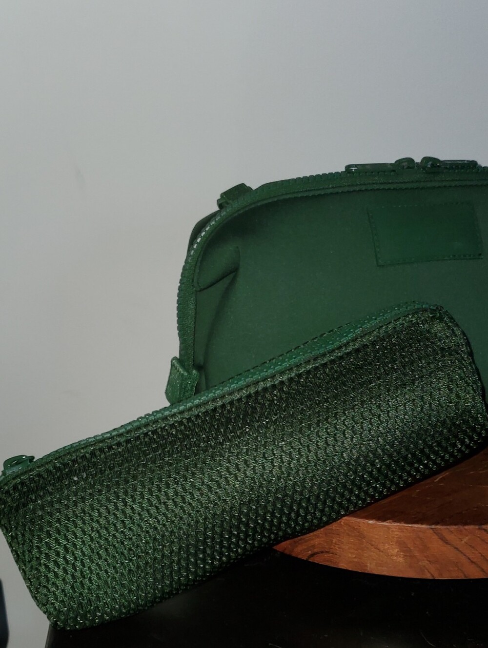 Dagne Dover Hunter Toiletry Bag in Pine, Large - Picture 5 of 9